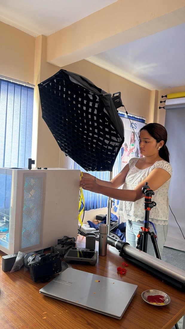 The Cine Films team at work