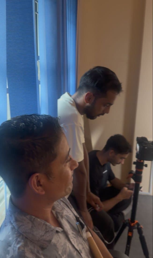 The Cine Films team at work